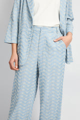 Phoenix broek | Light Blue/Sand