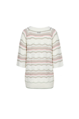 Alida trui | Offwhite/Willow Green