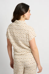 Sammy blouse | Sand/Latte