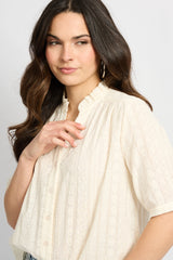 Loriana blouse | Offwhite