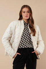 Inessa top | Black/Sand