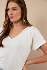 Iske T-shirt | Offwhite