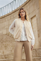 Lizzy blouse | Offwhite/Sand