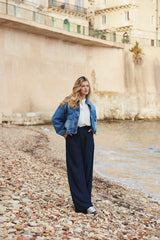 Joyce jacket | Denim Mid Blue