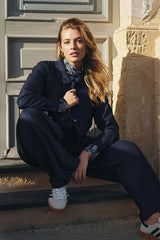 Ilse jacket | Midnight Blue/Stone blue