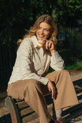 Larsy blouse | Light Camel