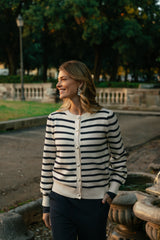 Aimy vest | Wool white/Eclipse