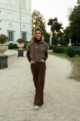 Nico broek | Mocha Brown