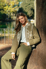 Nico broek | Dark Olive