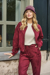 Judith jacket | Amarone Cabernet