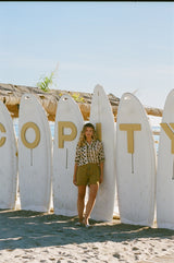 Ibiza top | Sand/Mustard Olive