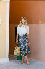 Malaga rok | Sand/Black