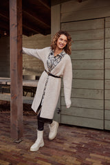 Tereze blouse | Offwhite/Black