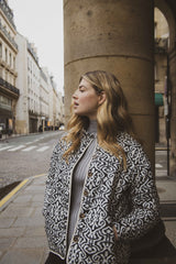 Charelle jas | Offwhite/Black