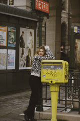 Chrissy trui | Sand/Black