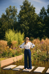 Abbeville broek | Navy Blue