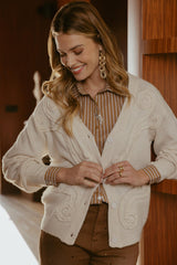 Carola vest | Wool White