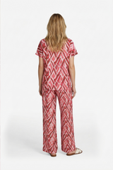 Lene blouse | Powder Pink/Sunkissed Coral