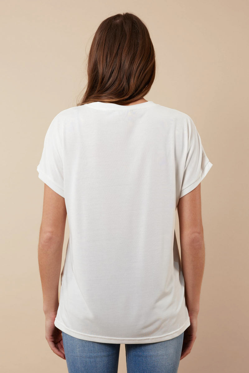 Iske T-shirt | Offwhite