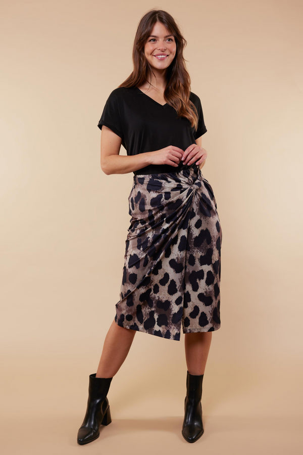 Angie rok | Sand/PU Brown