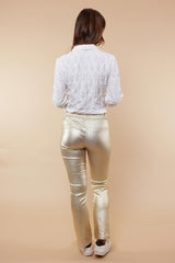 Viona broek | Light Gold