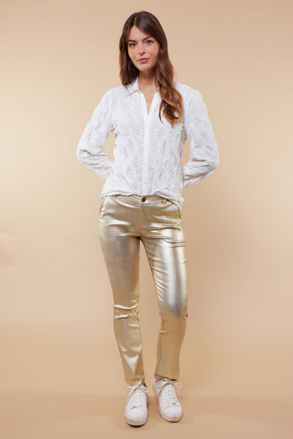 Viona broek | Light Gold