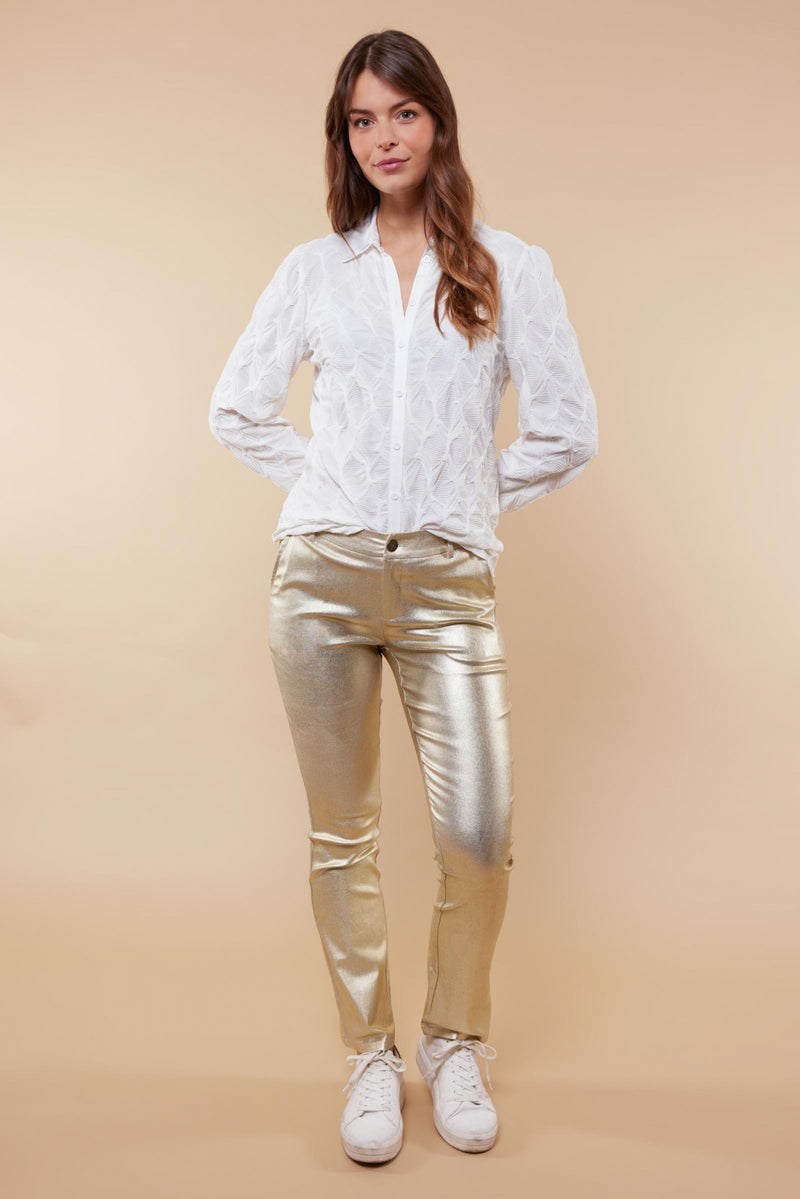 Viona broek | Light Gold