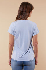 Iske T-shirt | Light Blue