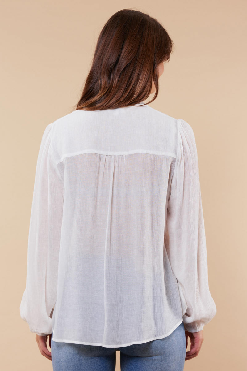 Ann top | Offwhite