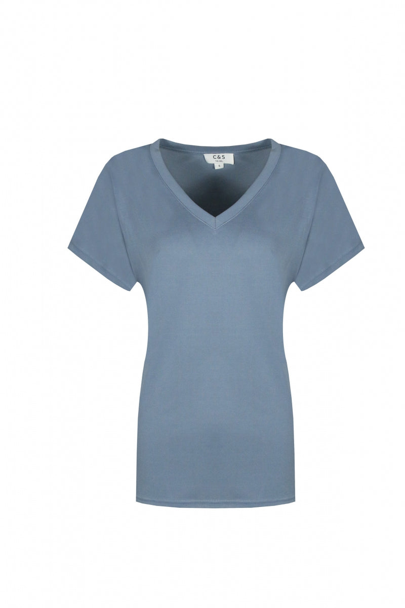 Iske T-shirt | Light Jeans Blue