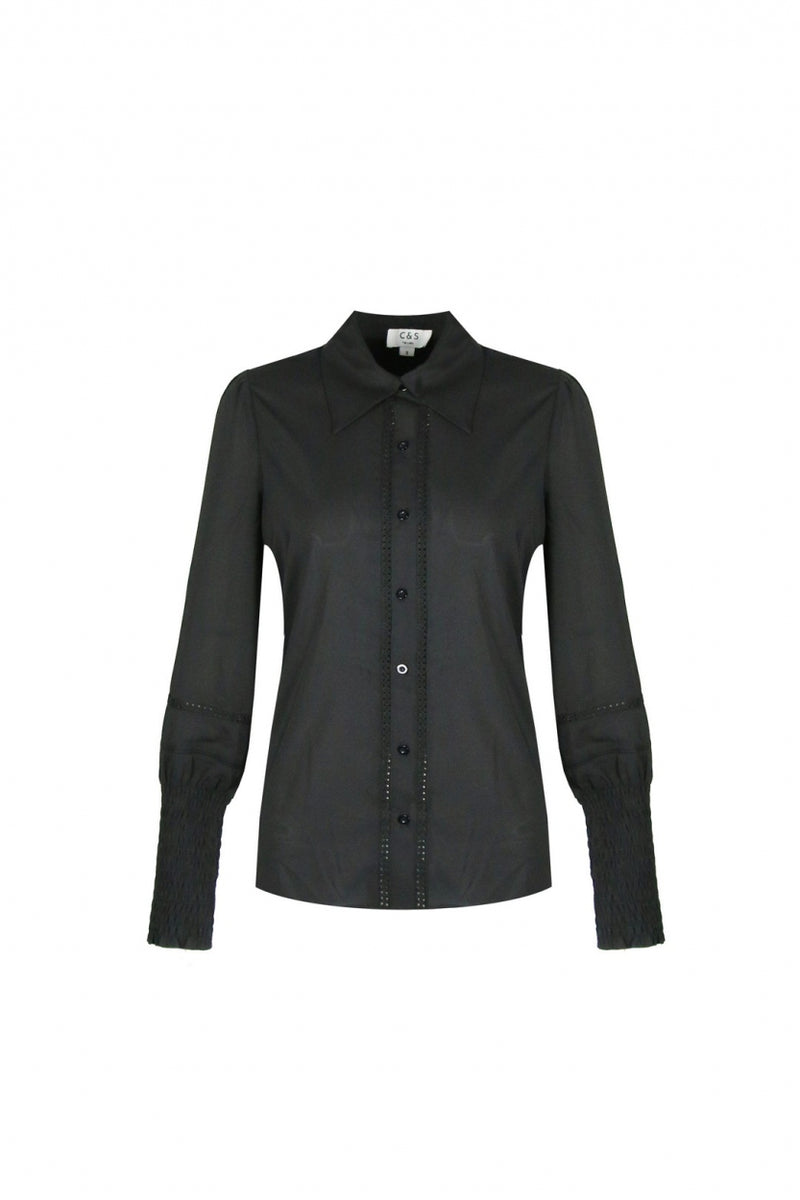 Trini blouse | Zwart