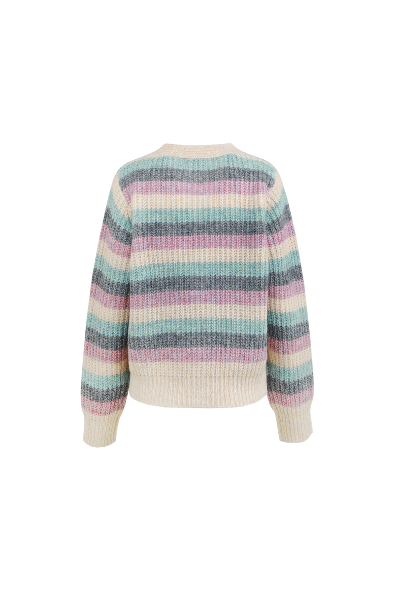 Clara vest | Sand/Light Ocean