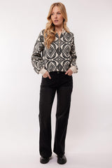 Cindy broek | Denim Black