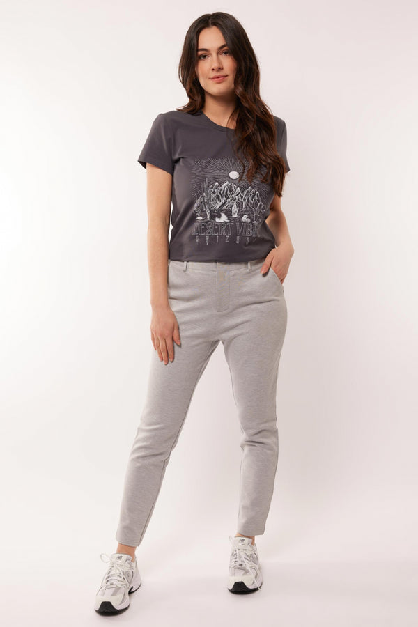 Carmela broek | Gray Melange