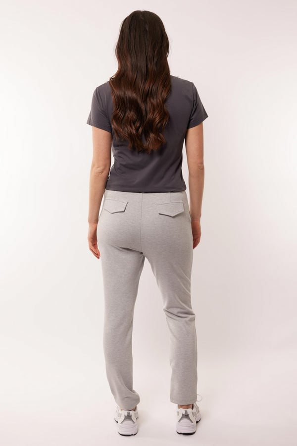 Carmela broek | Gray Melange