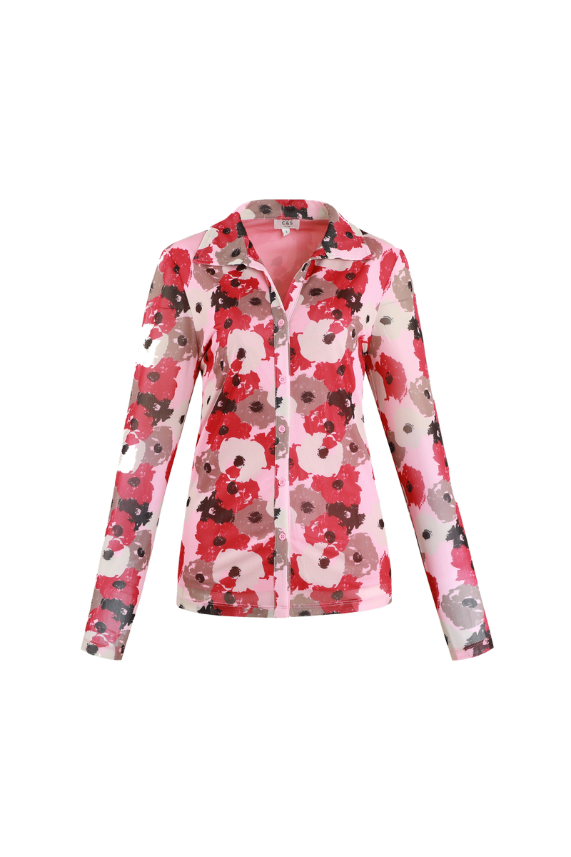 Roos blouse | Blossom Pink/Magenta