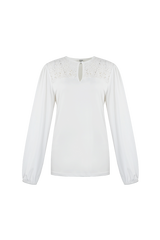 Veerle top | Offwhite