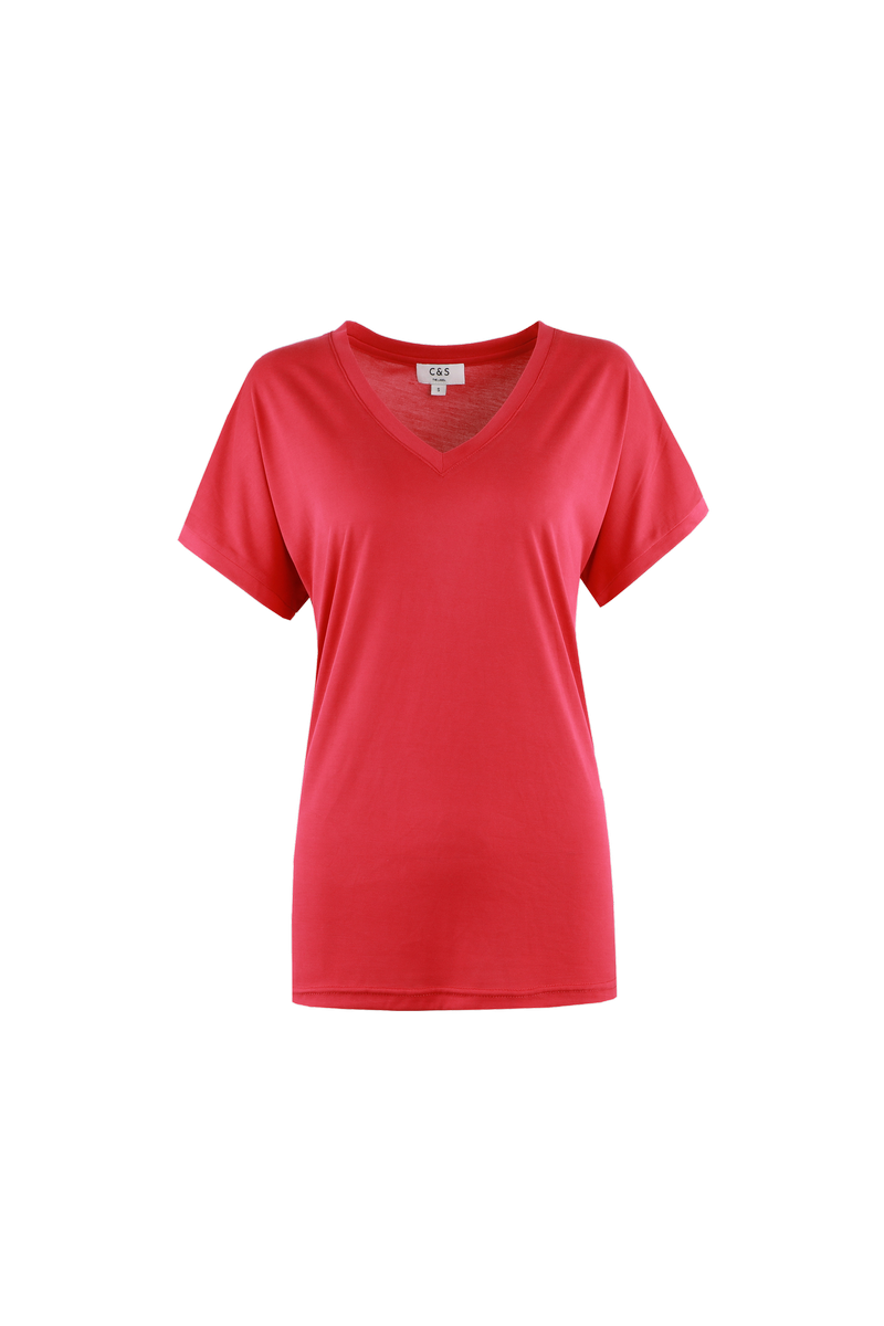 Iske T-shirt | Magenta