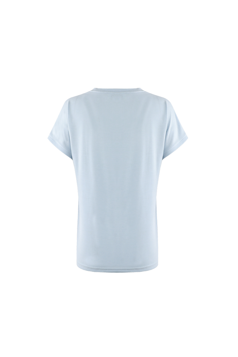 Iske T-shirt | Lichtblauw