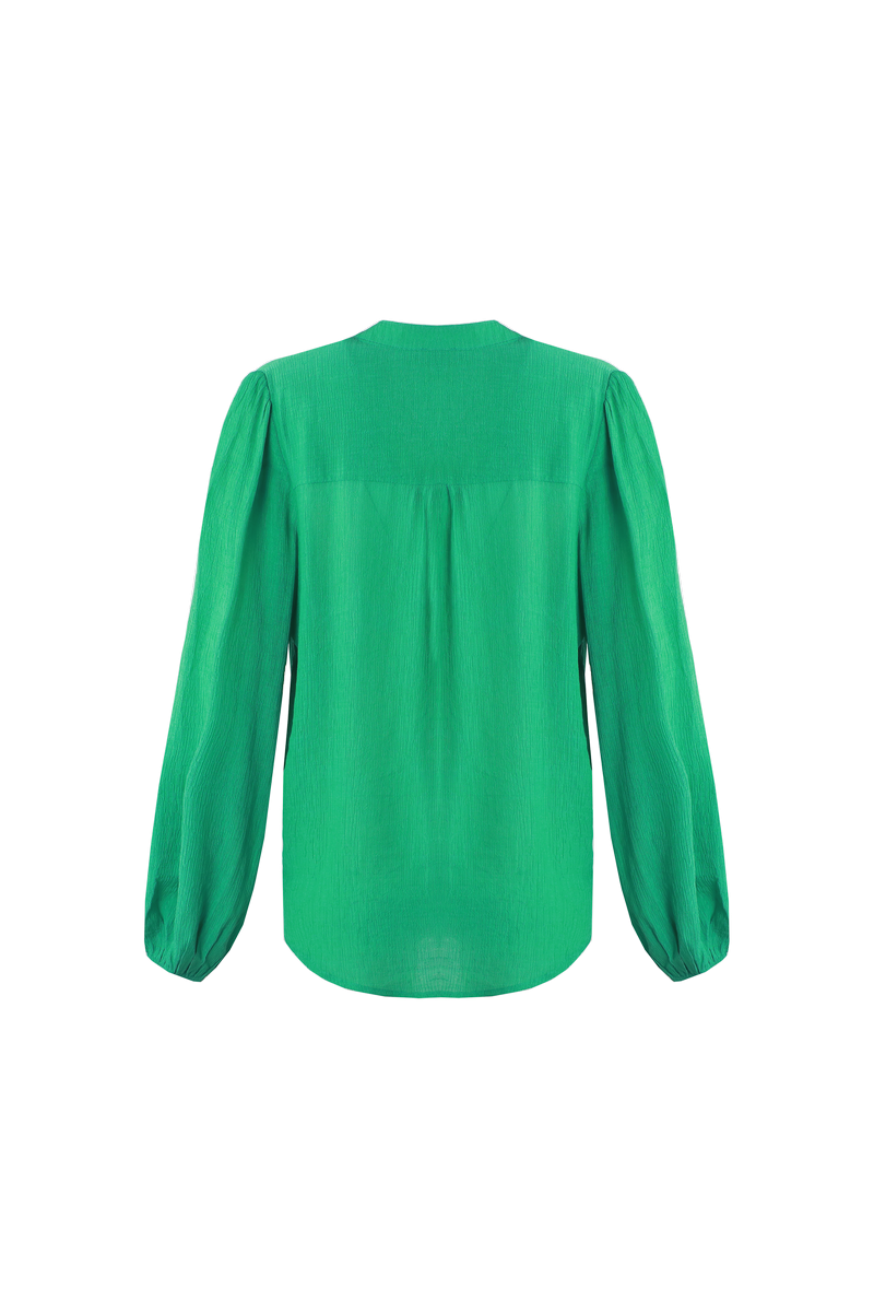 Ann top | Leaf Green