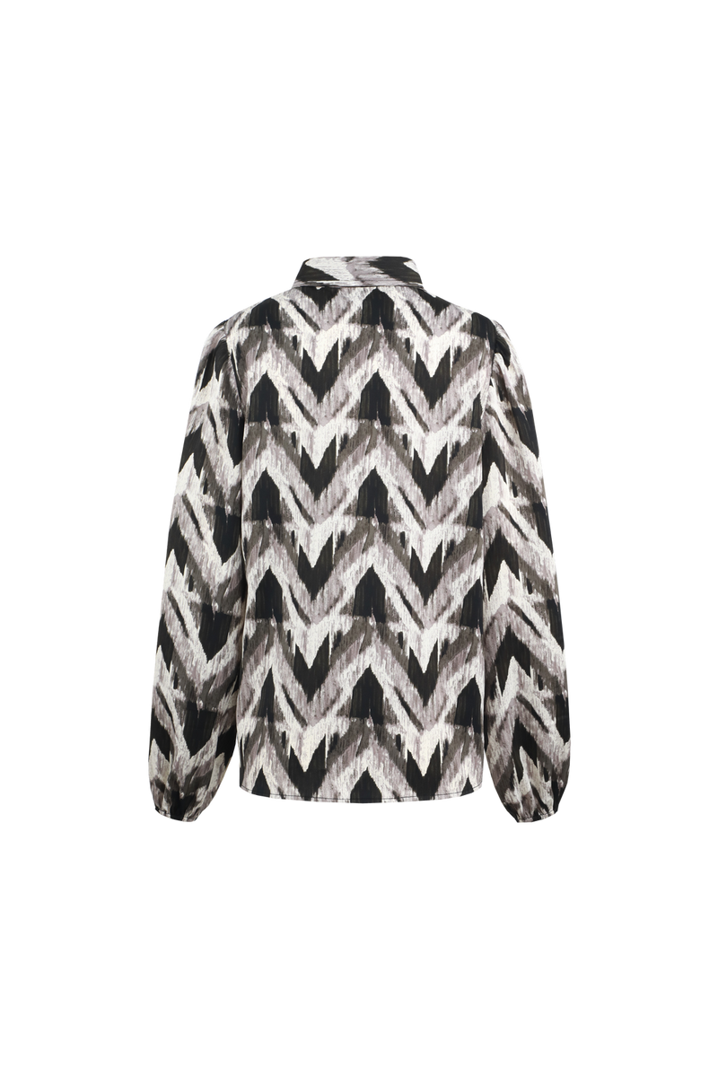 Sidra blouse | Black/Color Mix