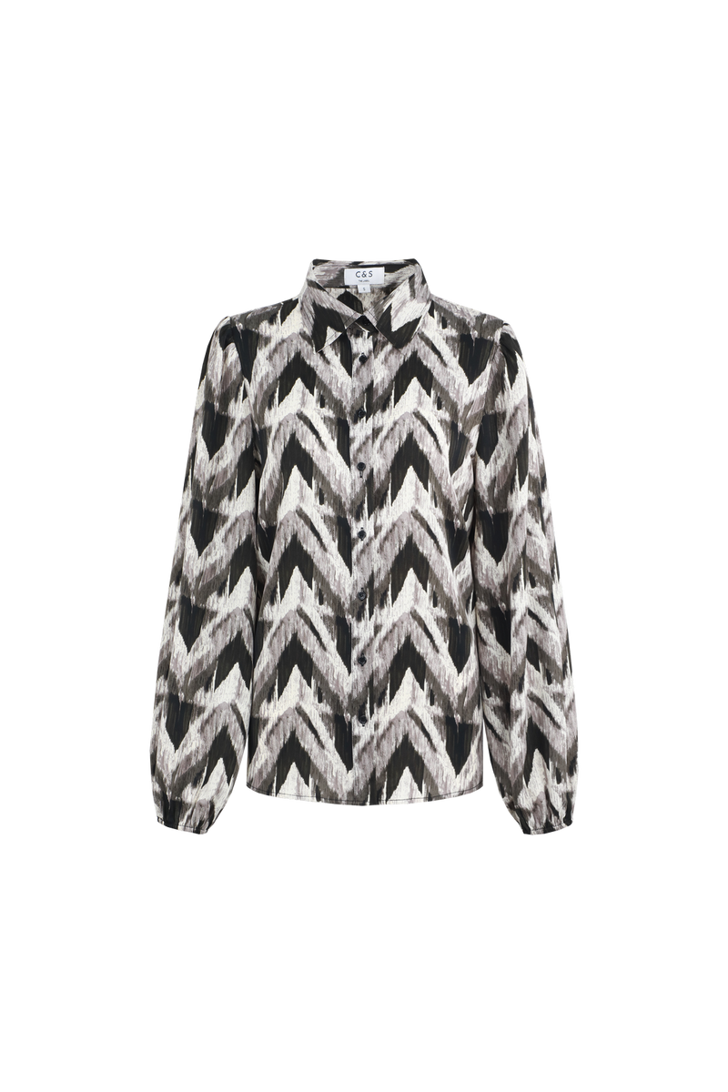Sidra blouse | Black/Color Mix