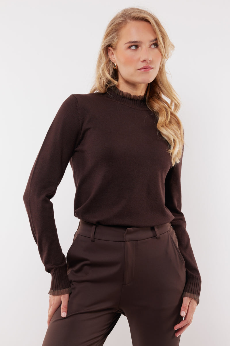 Lilly sweater | Dark Chocolate