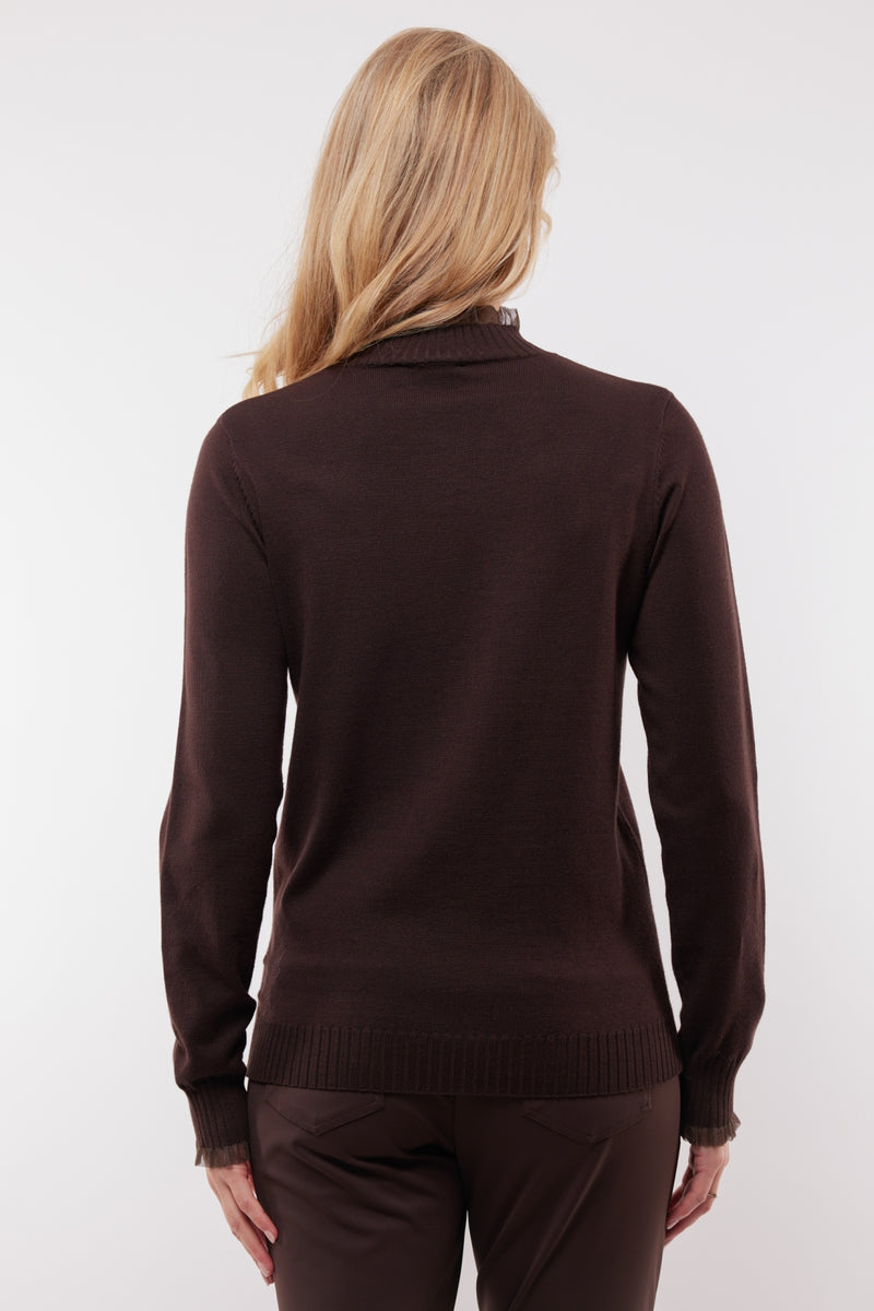 Lilly sweater | Dark Chocolate