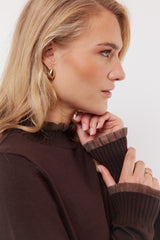 Lilly sweater | Dark Chocolate