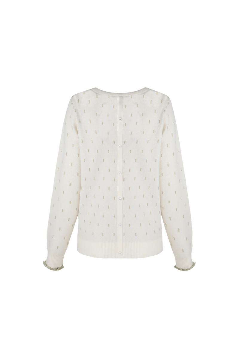 Jasmine sweater | Wool White