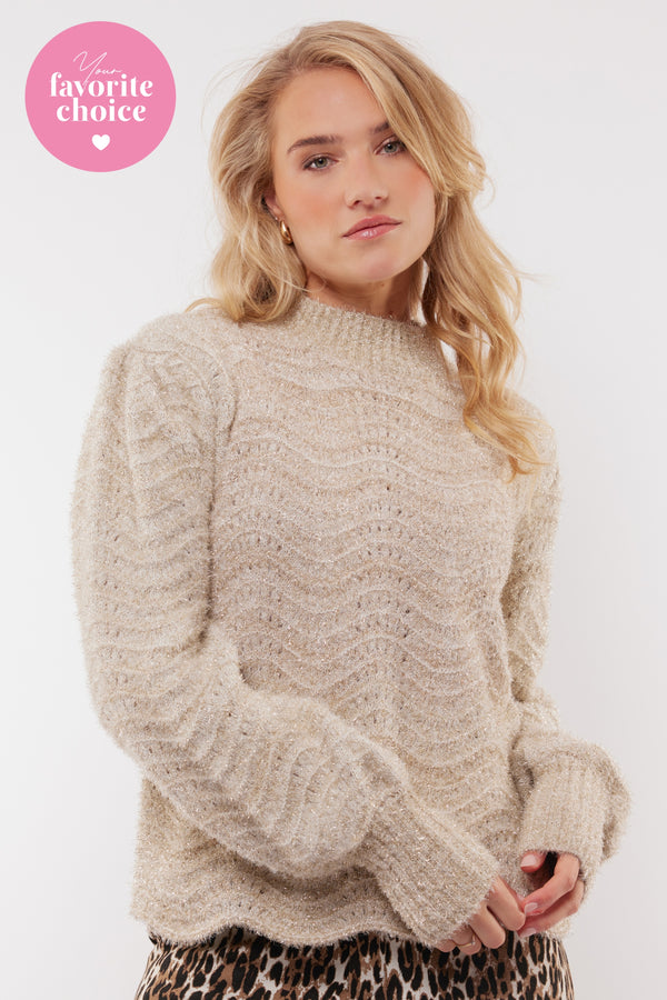 Bo sweater | Wool White