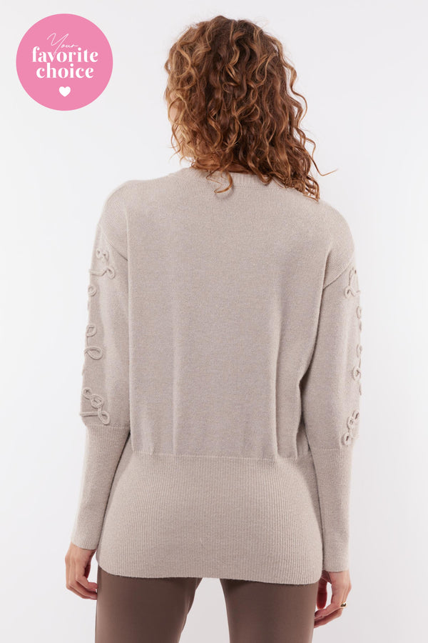Frederique sweater | Sand