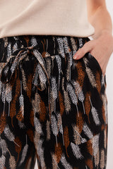 Bodien broek | Black/Sand