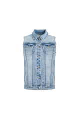 Briella gilet | Denim Mid Blue